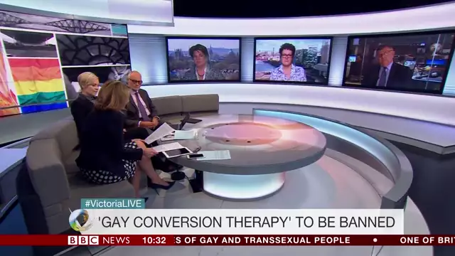 BBC 1 Victoria Derbyshire Show  UK Governments Proposed Therapy Ban(720p)